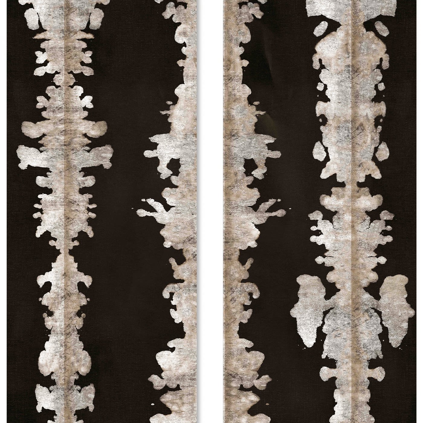 1400x1400 Ink Blots Shibori Wallpaper