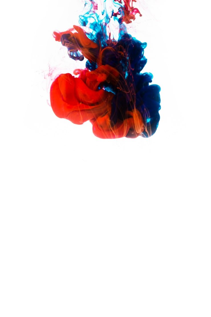 740x1109 Ink Blot Photo Free High Quality Picture