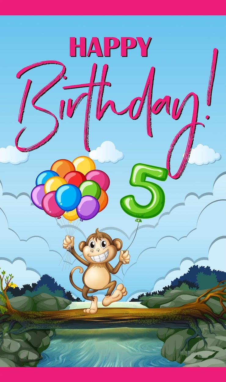 740x1251 Happy 5th birthday Image