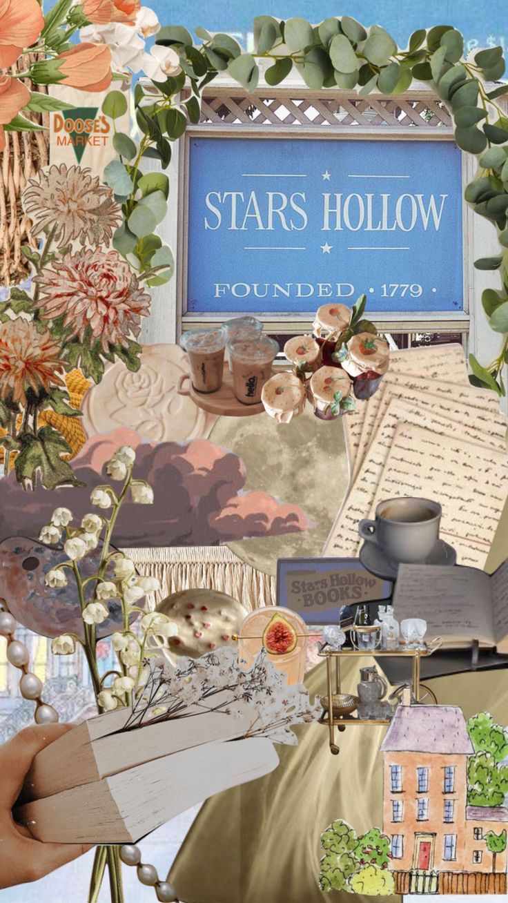 736x1308 Check out itssarahelaine's Shuffles #gilmoregirls #inspo #aesthetic #moodboard. Collage design, Pretty wallpaper, Cute wallpaper