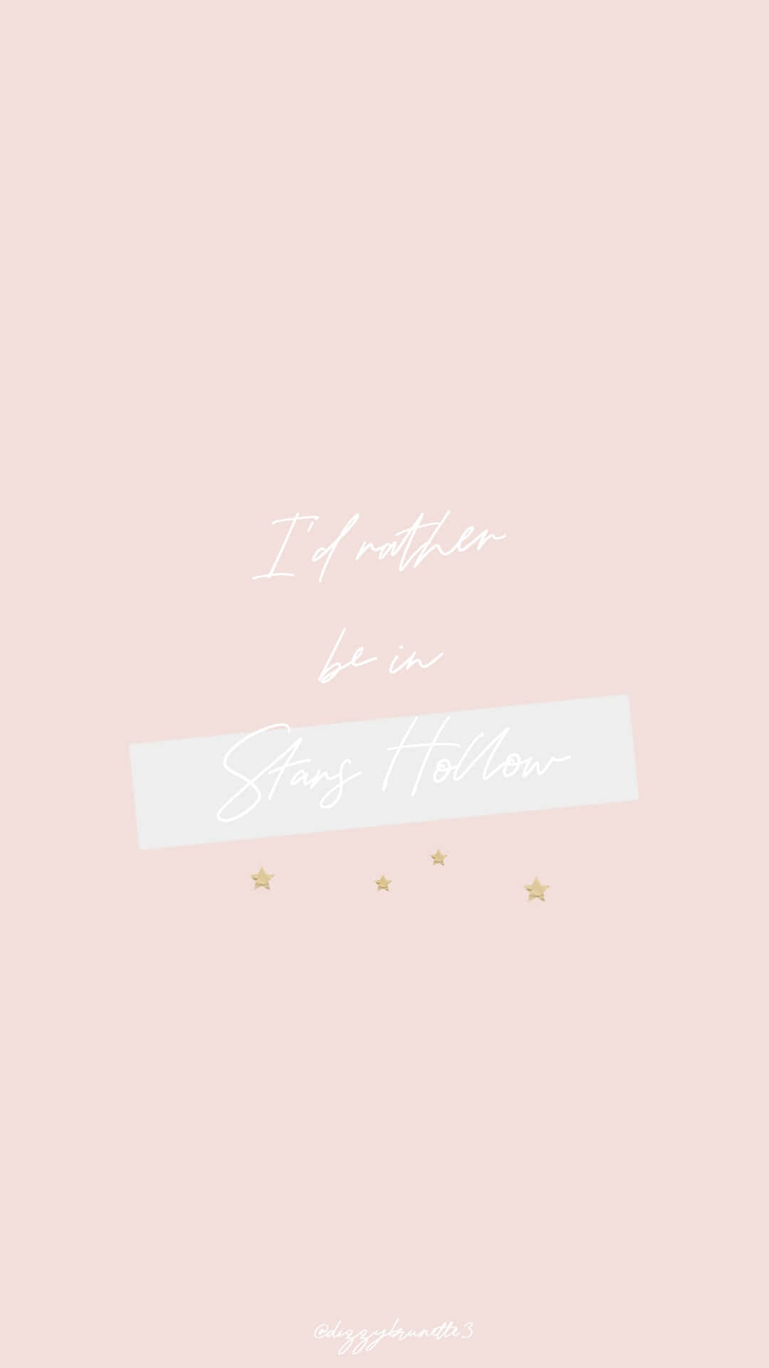 1080x1920 Download Stars Hollow Gilmore Girls Quote Wallpaper