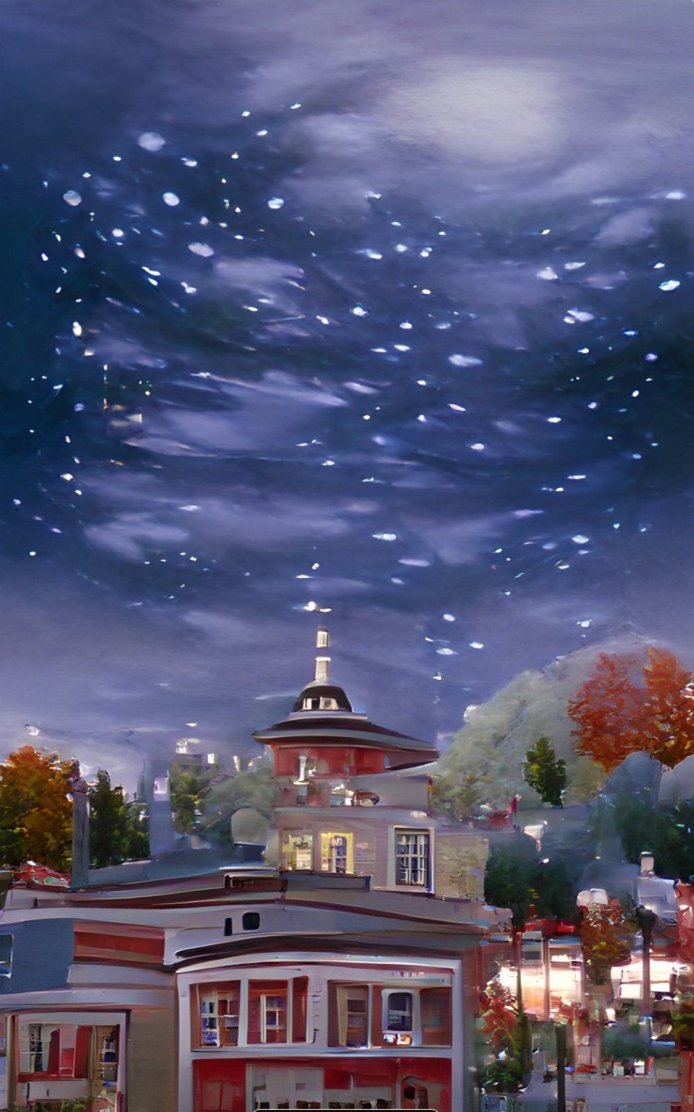 998x1599 How an AI imagines Stars Hollow