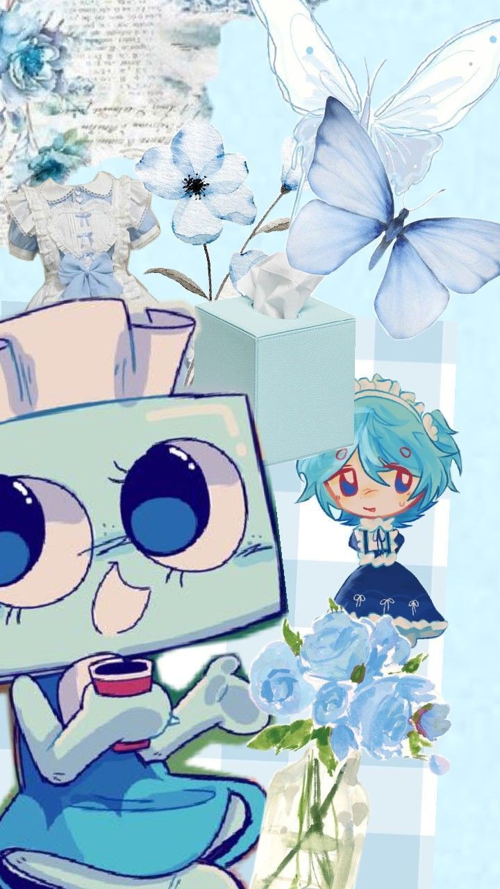 720x1280 a wallpaper based off the character Tisha from dandys world!