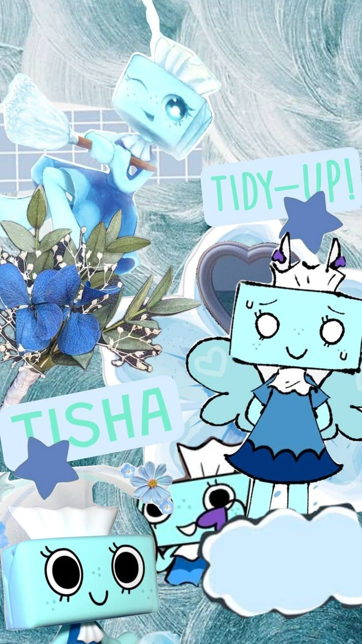 736x1308 Dandy's World Tisha Wallpaper! Made by me Don't repost please, you can use it as your wallpaper but please give credits!