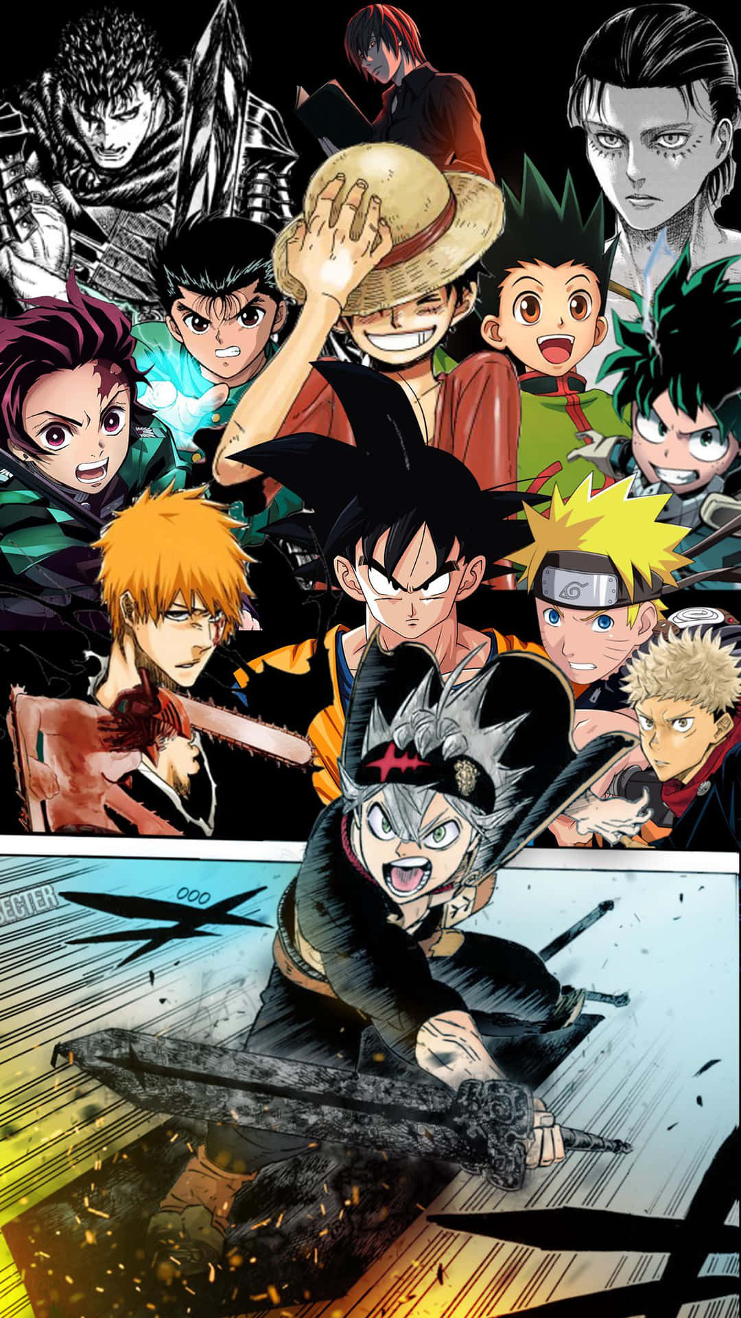 1080x1920 Download Teenage Mangaka Naruto Hard at Work Wallpaper