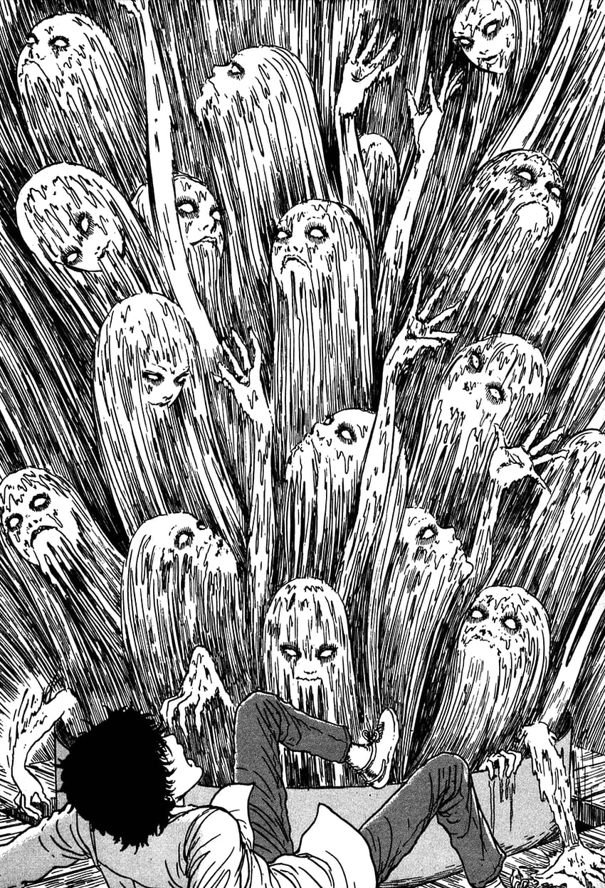 850x1248 Junji Ito Discover more Horror Mangaka, Immortal Girl, Japanese, Junji Ito, Series. in 2021. Junji ito, Scary art, Gothic anime HD phone wallpaper