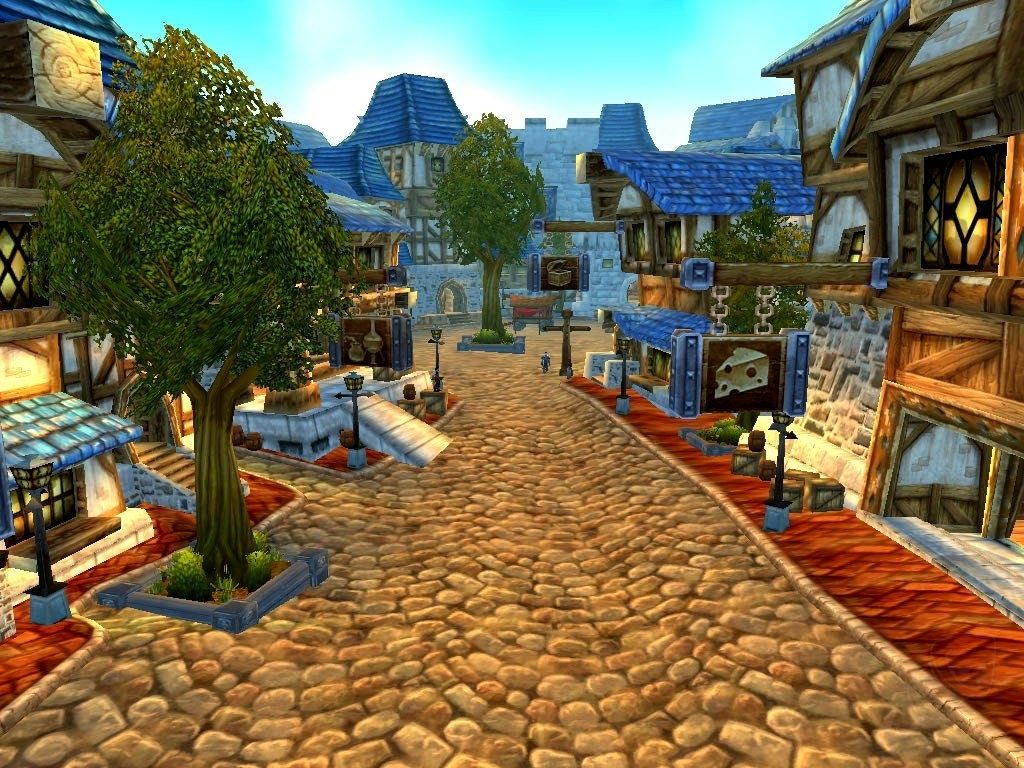1024x768 Stormwind World of Warcraft
