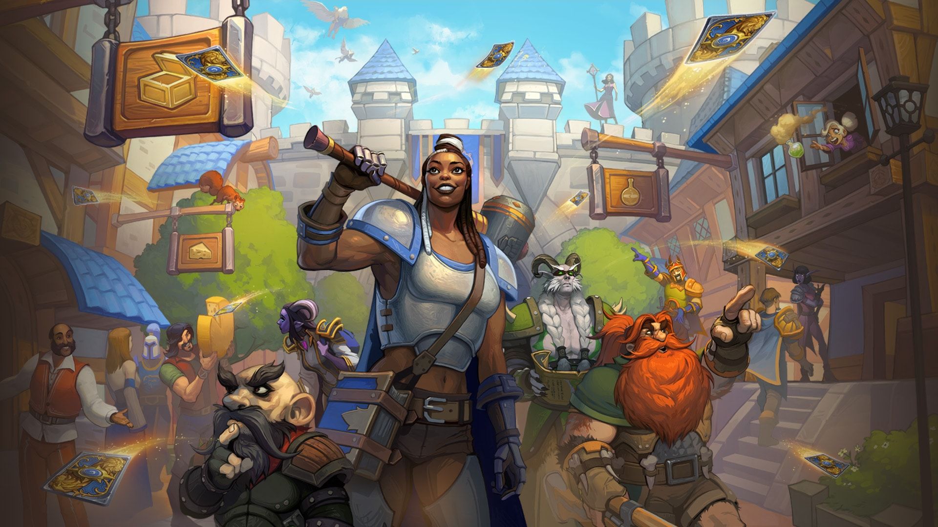 1920x1080 United in Stormwind Card Packs