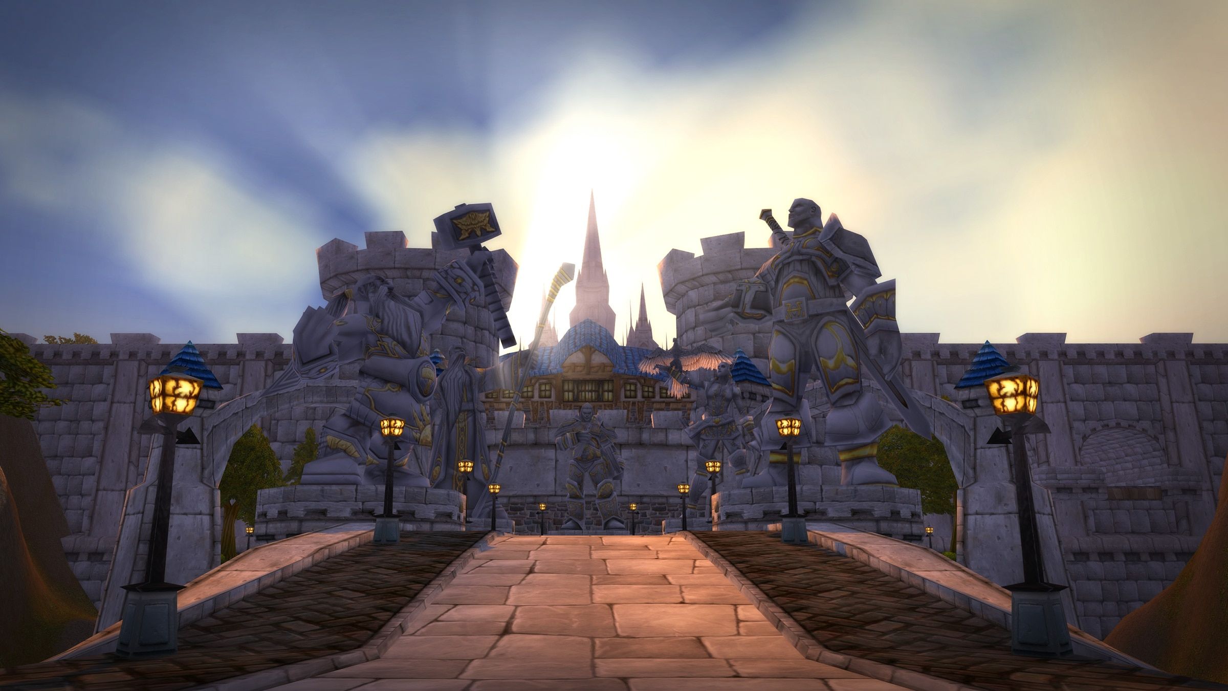 2400x1350 World of Warcraft Teams Background
