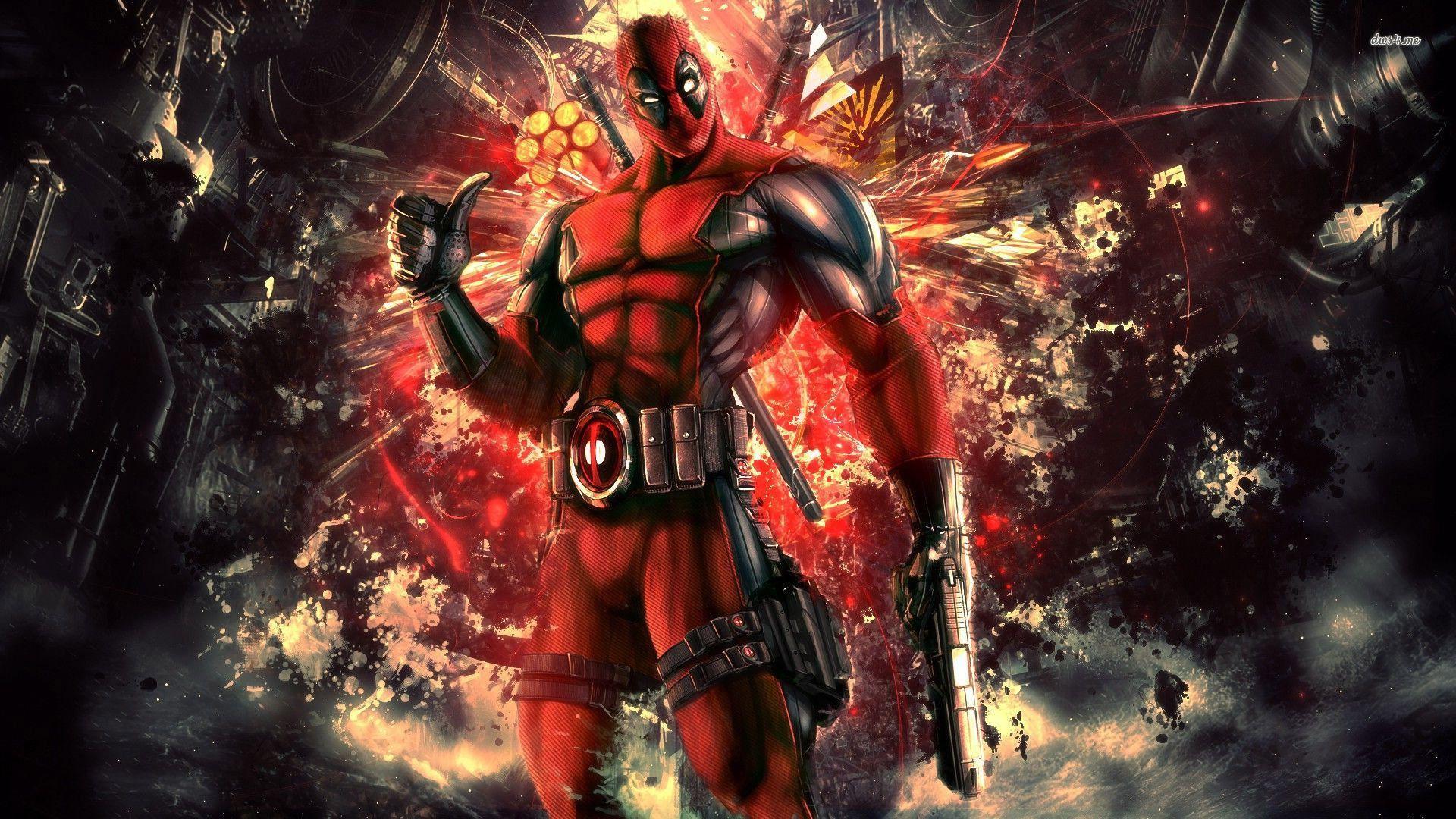 1920x1080 Free download Deadpool HD Wallpaper for desktop download