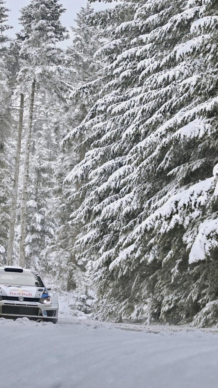 750x1334 Performance wrc volkswagen polo world championship r wallpaper