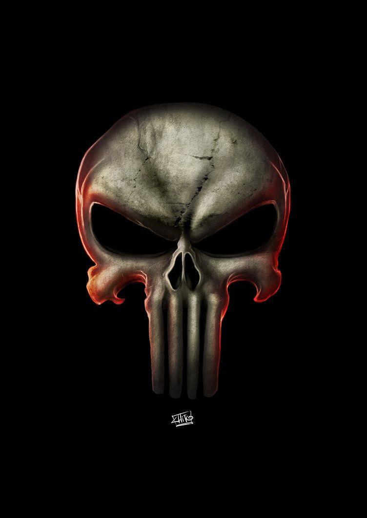 752x1063 Punisher Logo by ManuDGI. Punisher artwork, Punisher