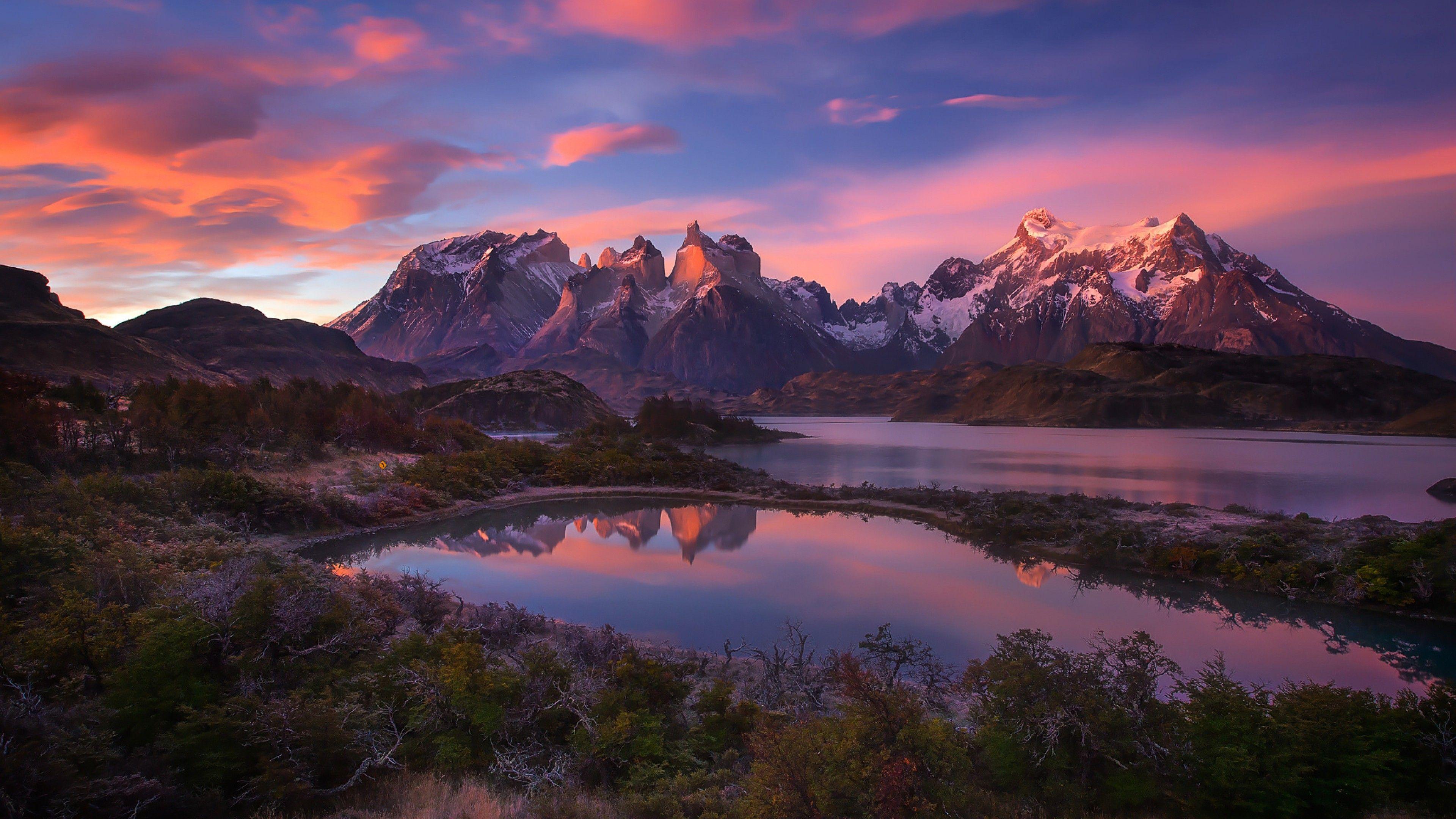 3840x2160 Andes Mountains Wallpaper