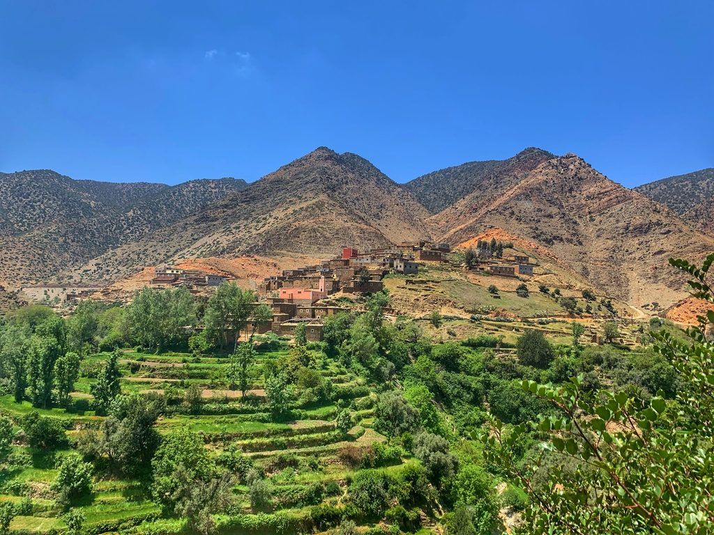 1024x768 Morocco's Mountain Ranges