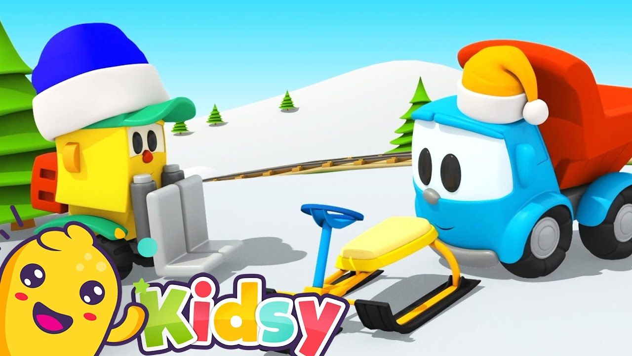 1280x720 Build a Sleigh with Leo the Curious Truck
