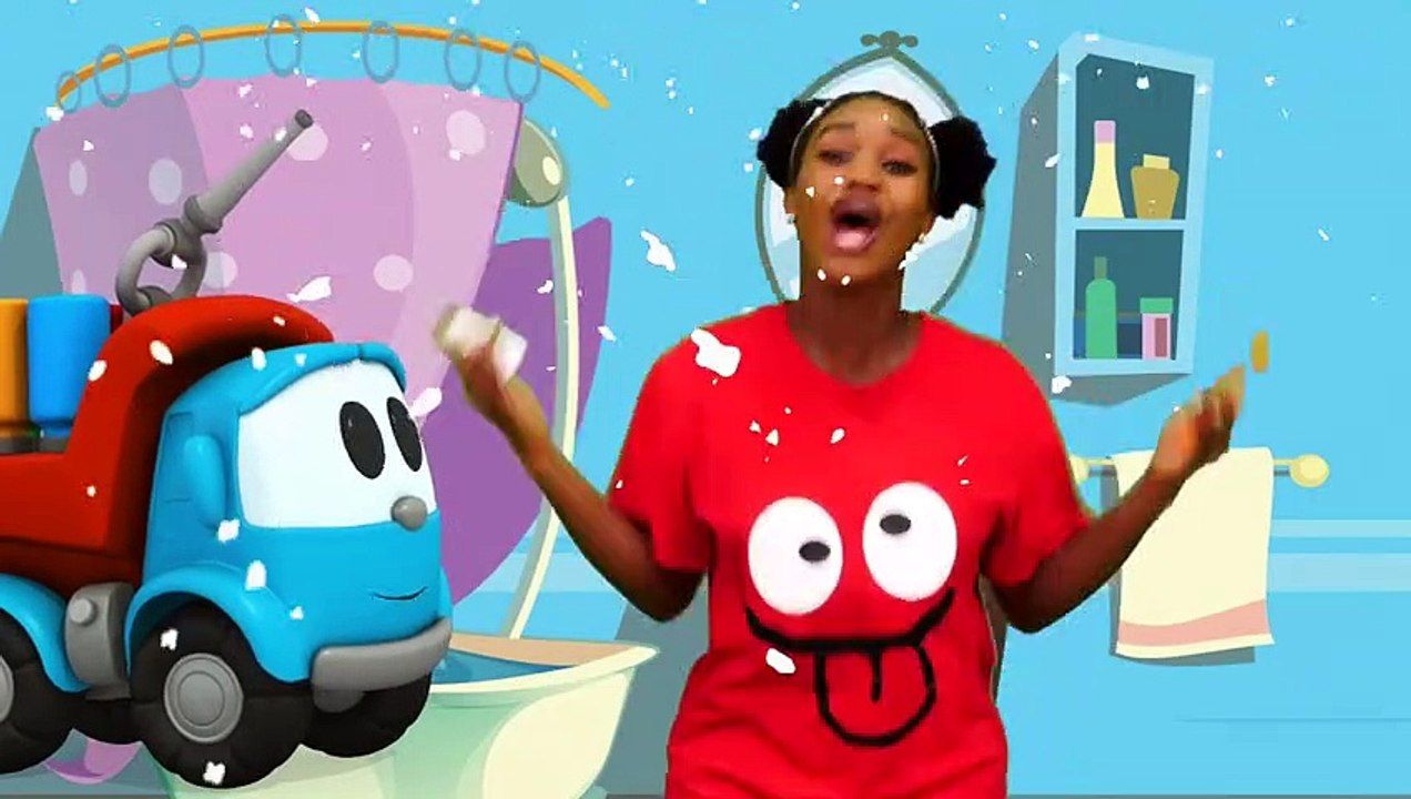 1272x720 Brush Your Teeth song for babies & Leo the truck car cartoon for kids. Kids' songs & nursery rhymes