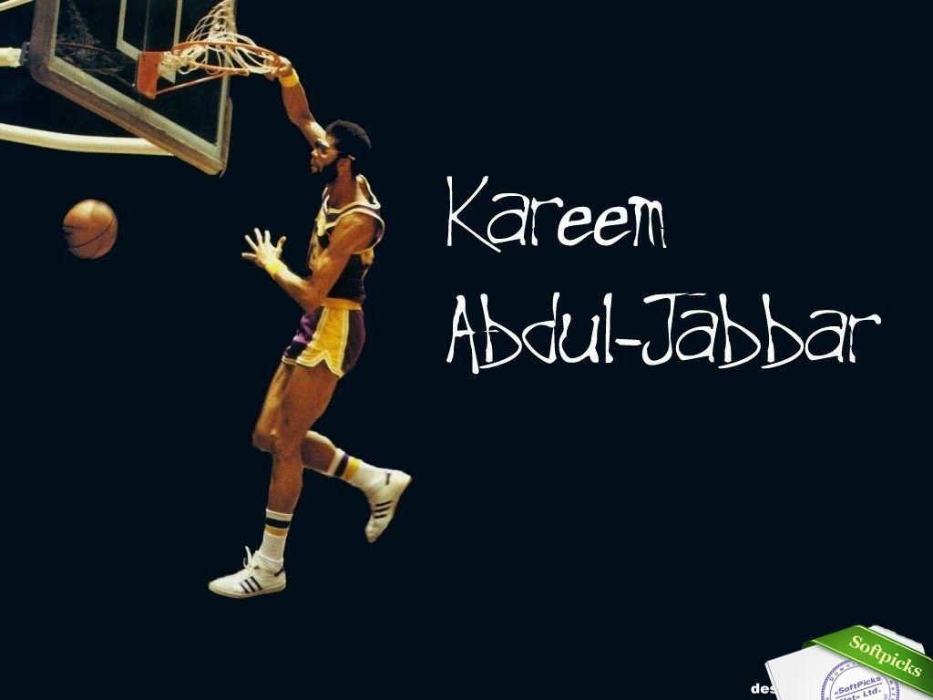 1024x768 NBA 1970S STAR Kareem Abdul Jabbar Wallpaper