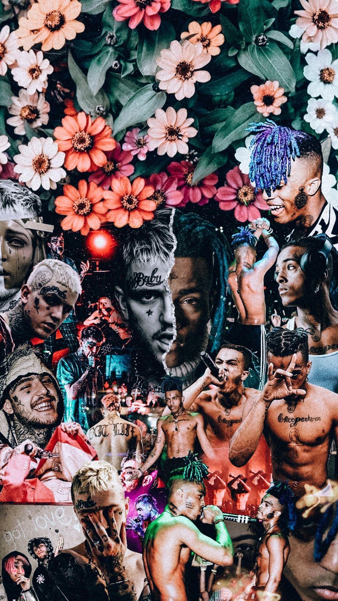 Hình nền 1080x1920 Lil peep và XXXTENTACION Tôi thấy tôi đã nghĩ