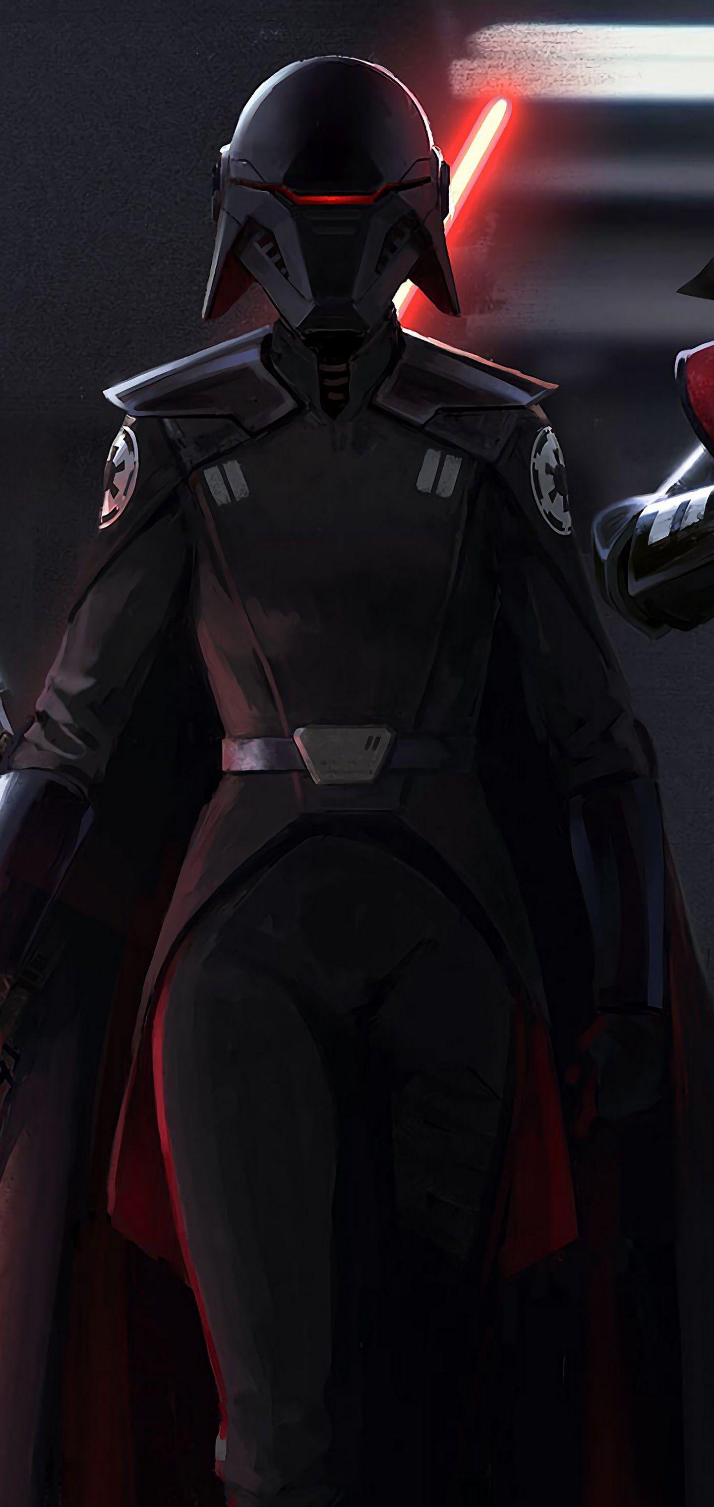 1440x3040 Star Wars Jedi: Fallen Order Stormtroopers 4K Wallpaper