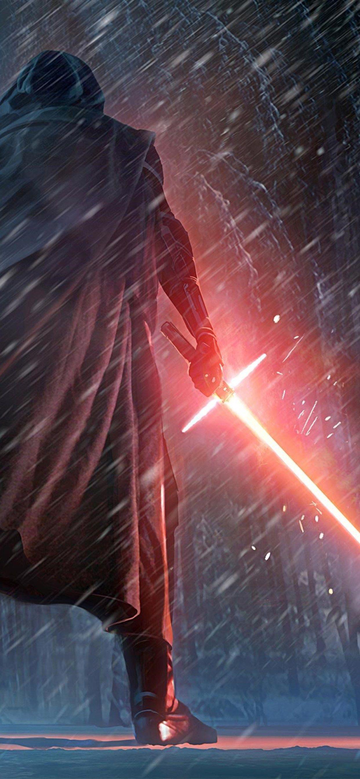 1242x2688 Kylo Ren Star Wars wallpaper