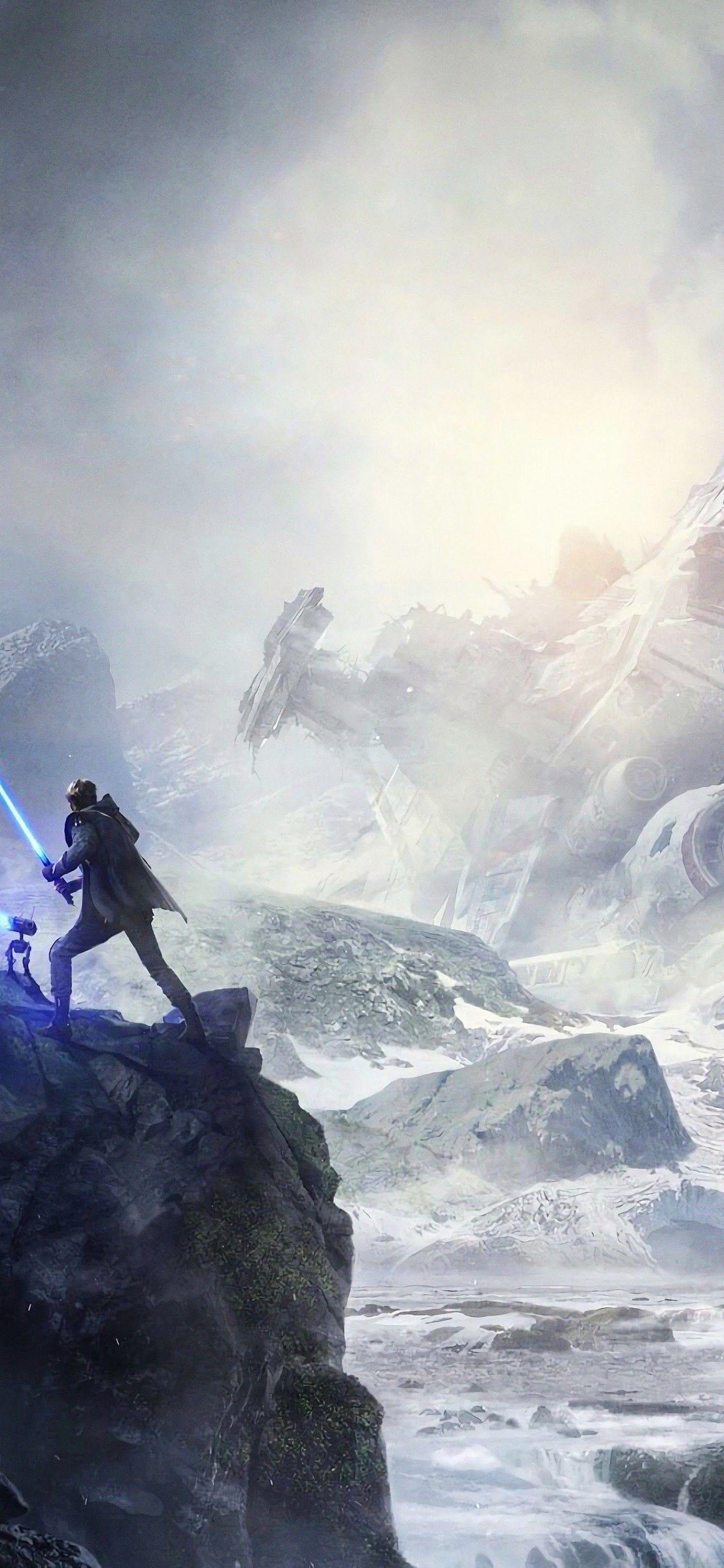 1440x3120 Star Wars Jedi Fallen Order 4K Wallpaper
