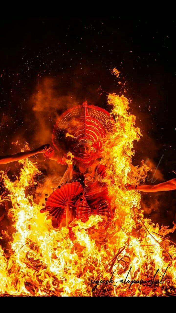 720x1280 Kandanar kelan theyyam. India culture, 3D street art, Kerala india