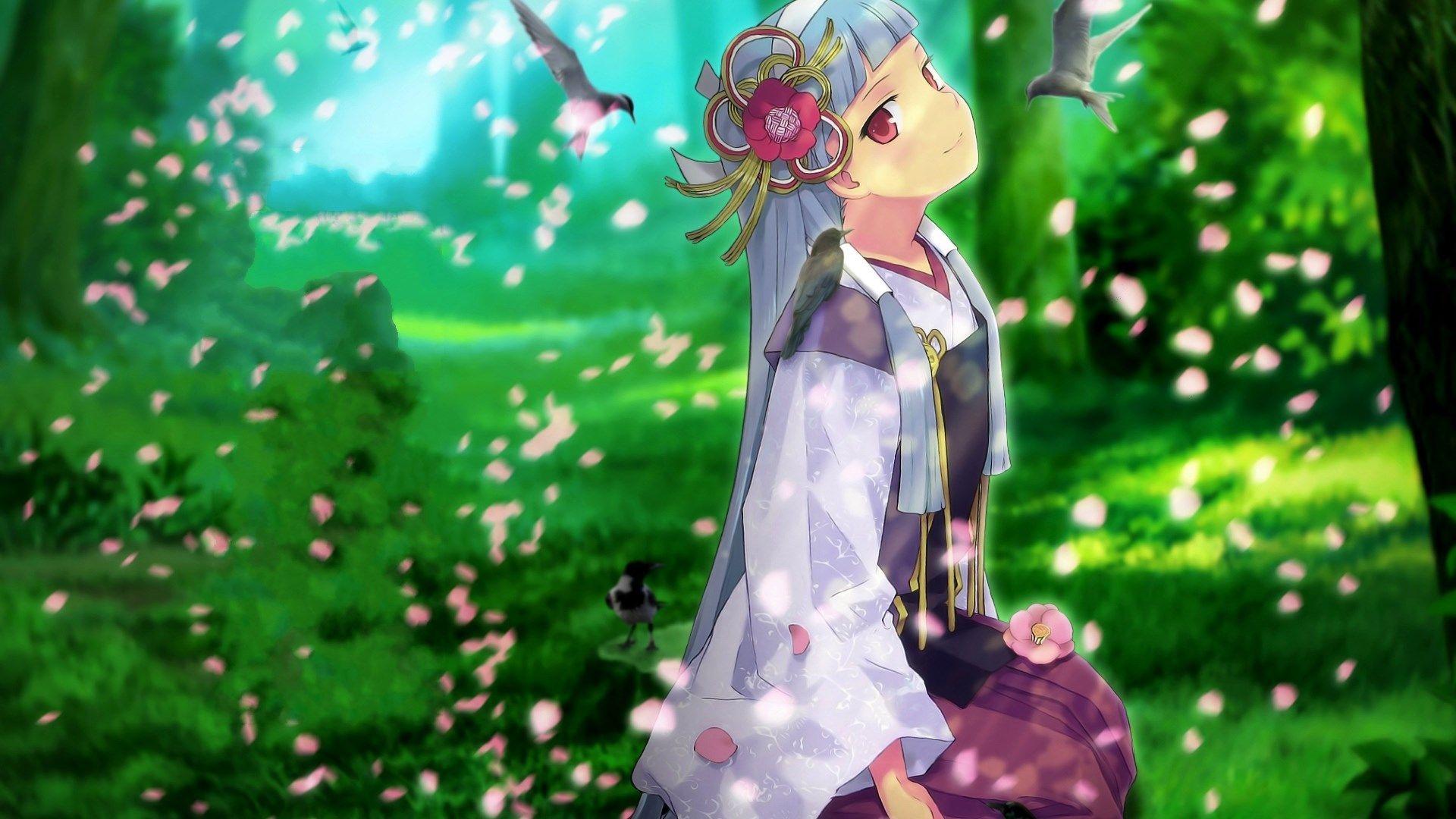 1920x1080 Image for Desktop: kannagi crazy shrine maidens. HD anime