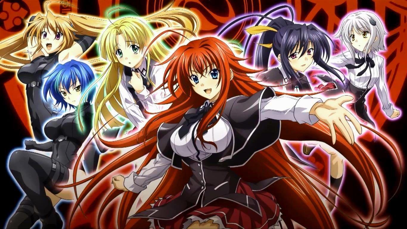 1366x768 High School Dxd HD Wallpaper