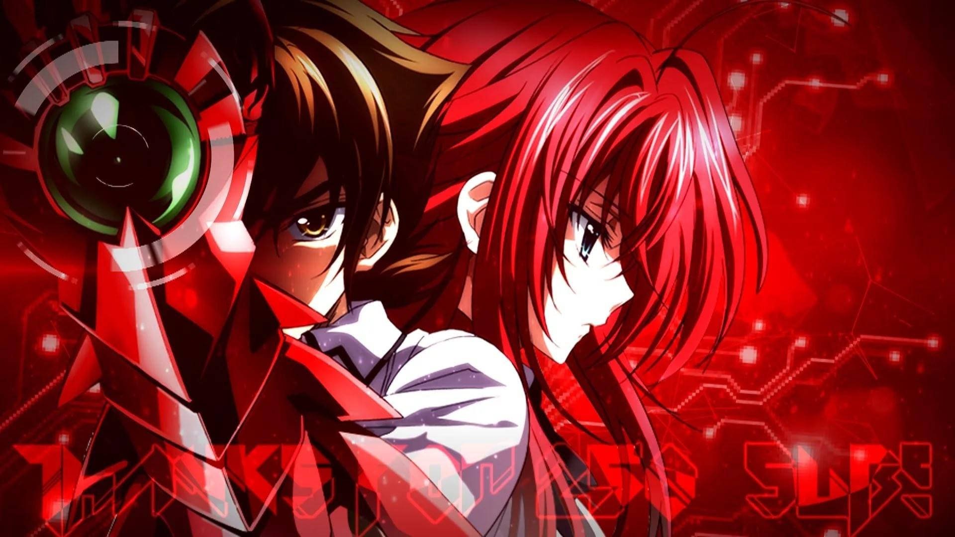1920x1080 Red Issei Rias High School Dxd Wallpaper