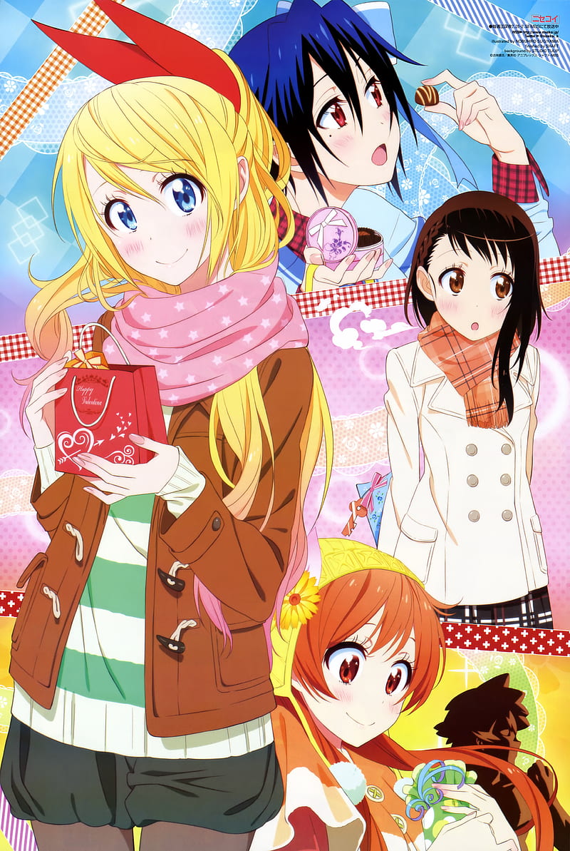 800x1193 Nisekoi Scan Gallery, Anime Nisekoi, HD phone wallpaper