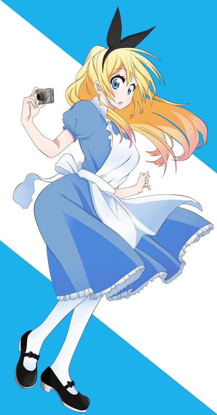 736x1408 Kirisaki Chitoge Wallpaper by Axcell1ben Anime Image Board