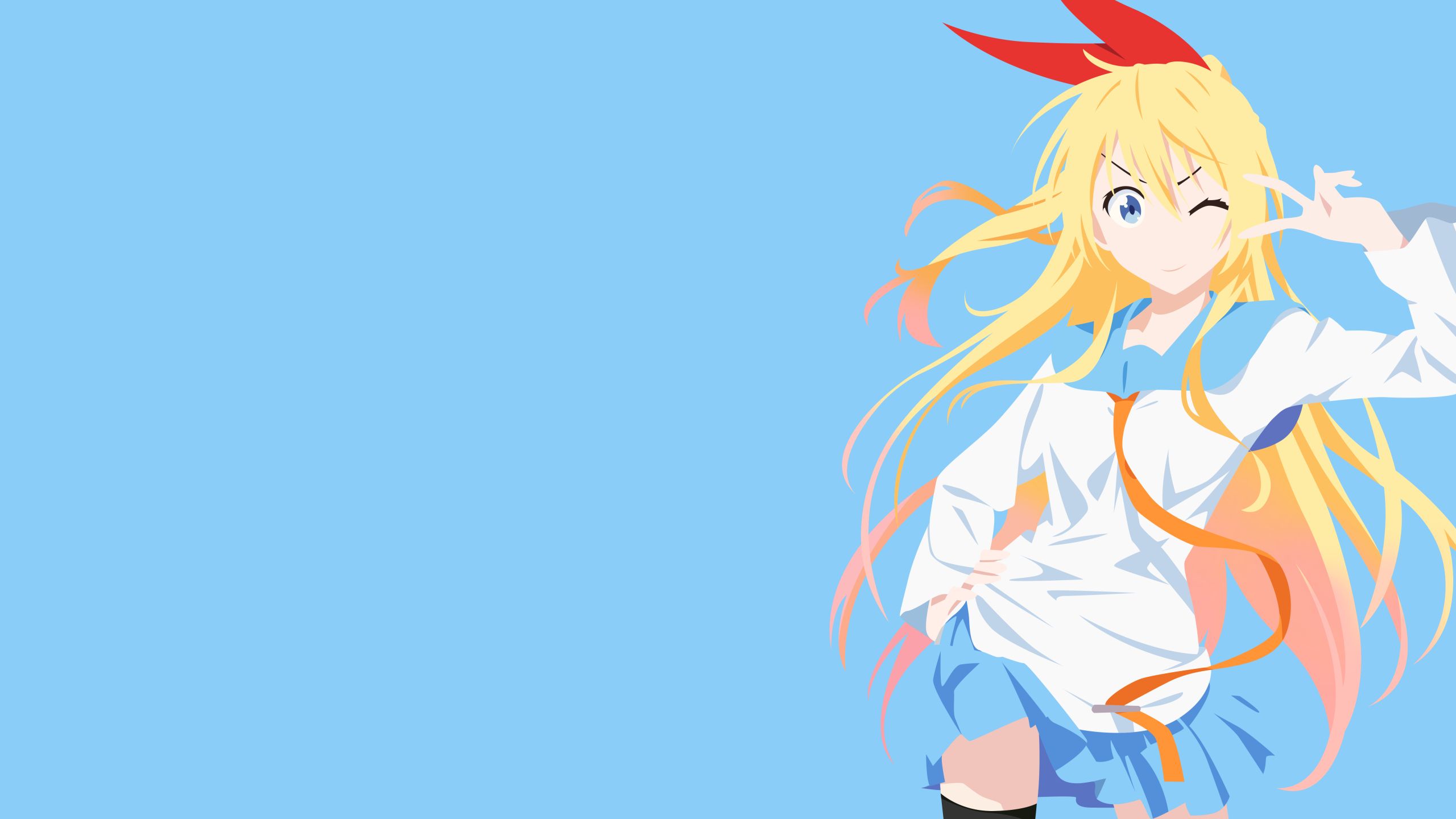 2560x1440 Nisekoi. Desktop wallpaper. 2560x1440