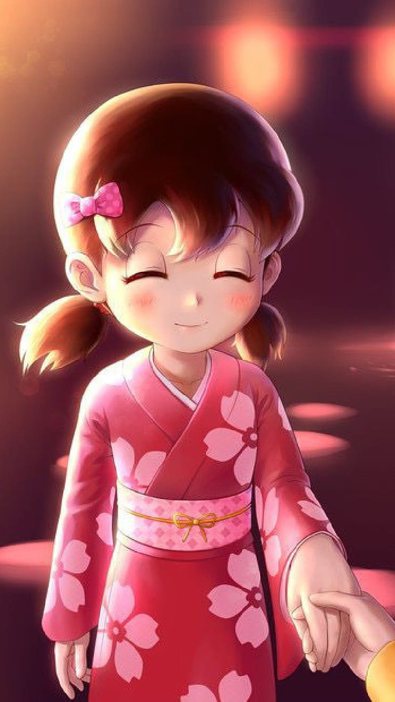 800x1422 Shizuka, pink, anime, HD phone wallpaper