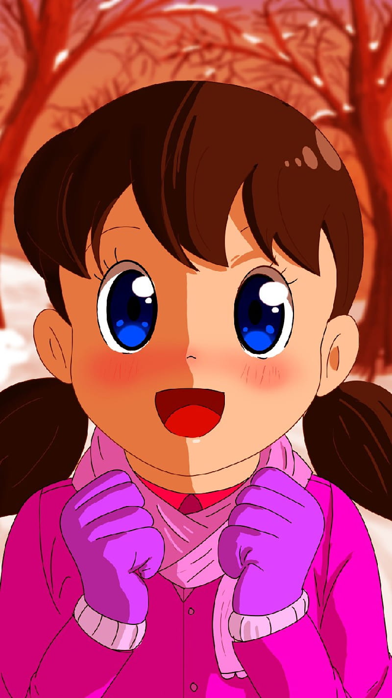 800x1422 Shizuka, art, girl, HD phone wallpaper
