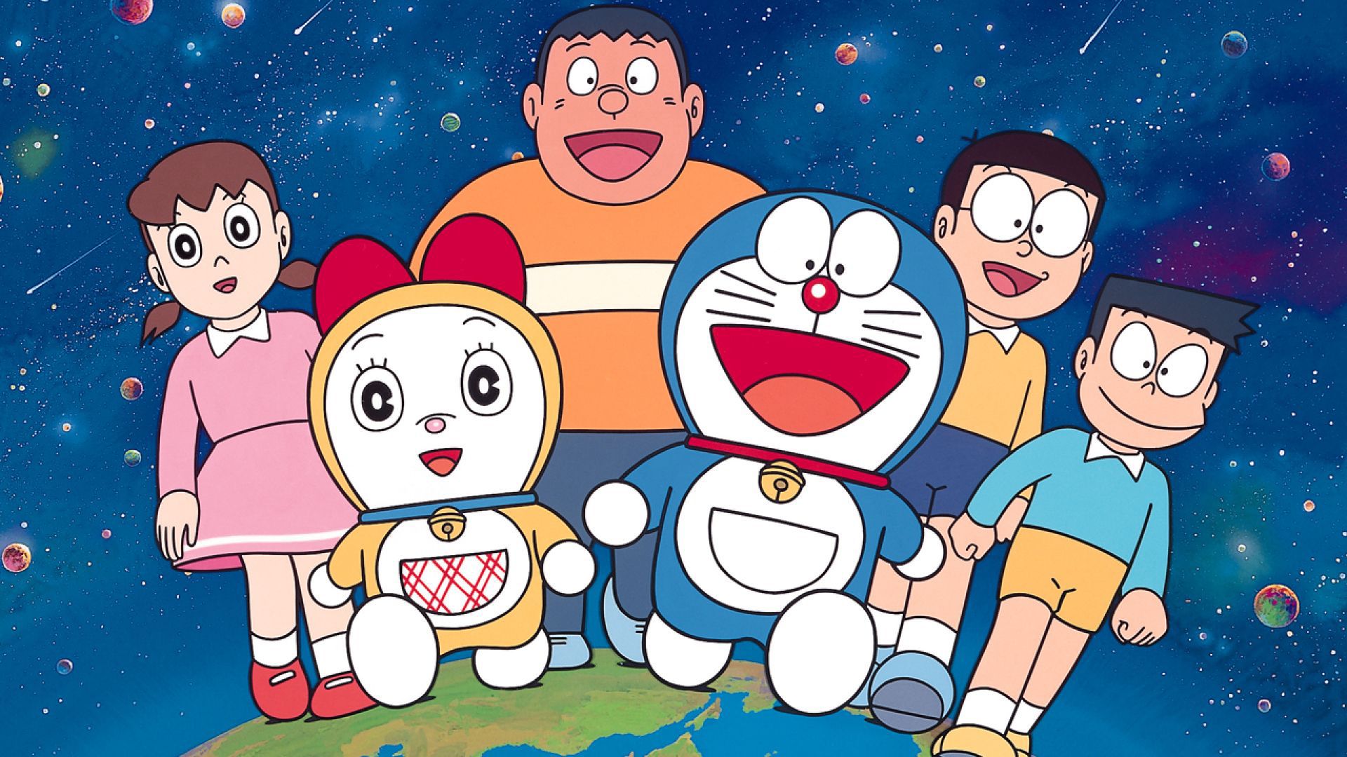 1920x1080 Shizuka Doraemon In Blue Sky Background HD Shizuka Wallpaper