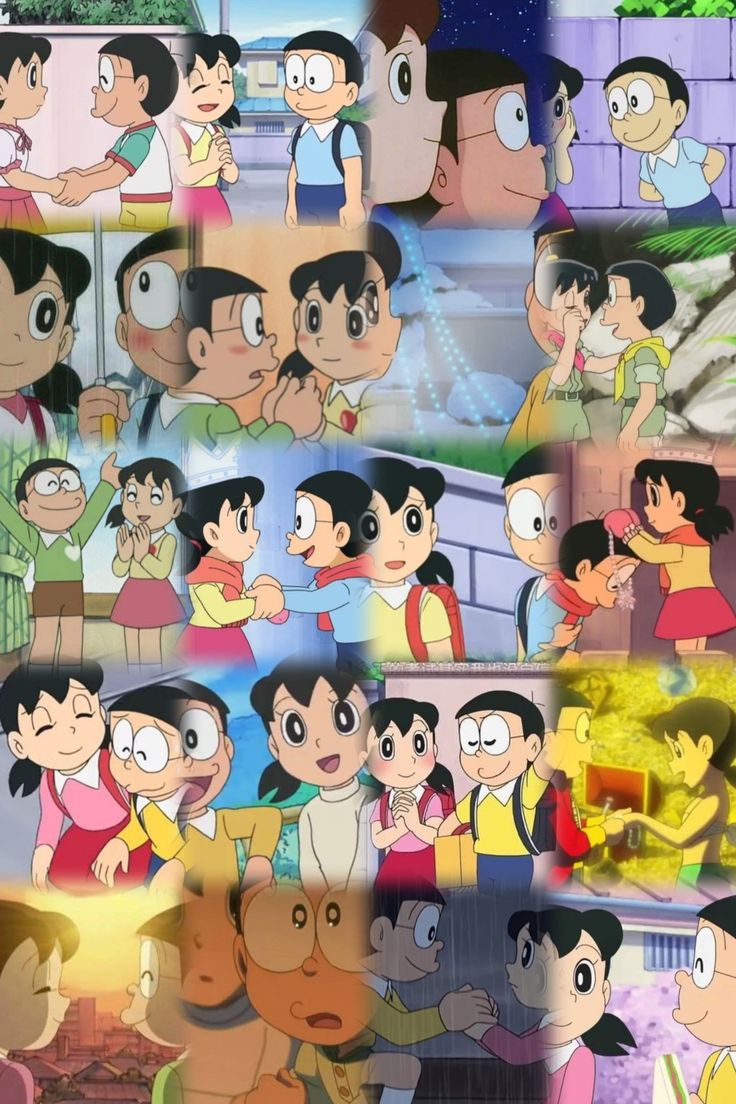 736x1104 Nobita and shizuka lovely pics