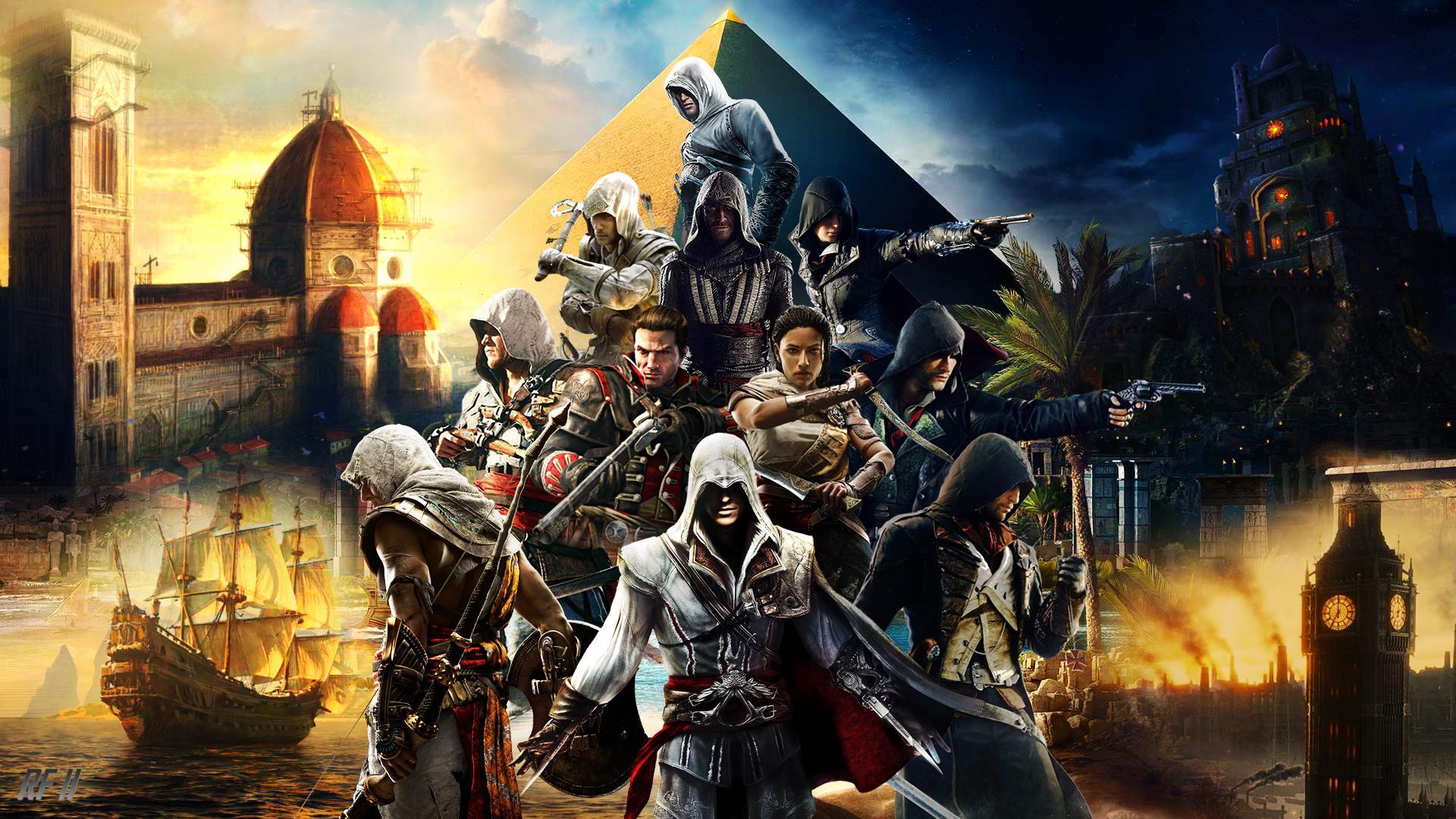 1920x1080 Golden Age ! #Assassin's Creed 10th anniversary