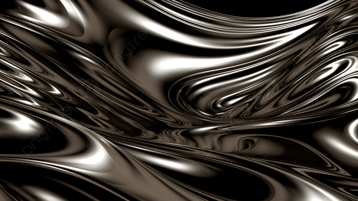 1200x673 3D Chrome Metal Waves As Background For Full Screen Abstract Display Photo And Picture For Free Download