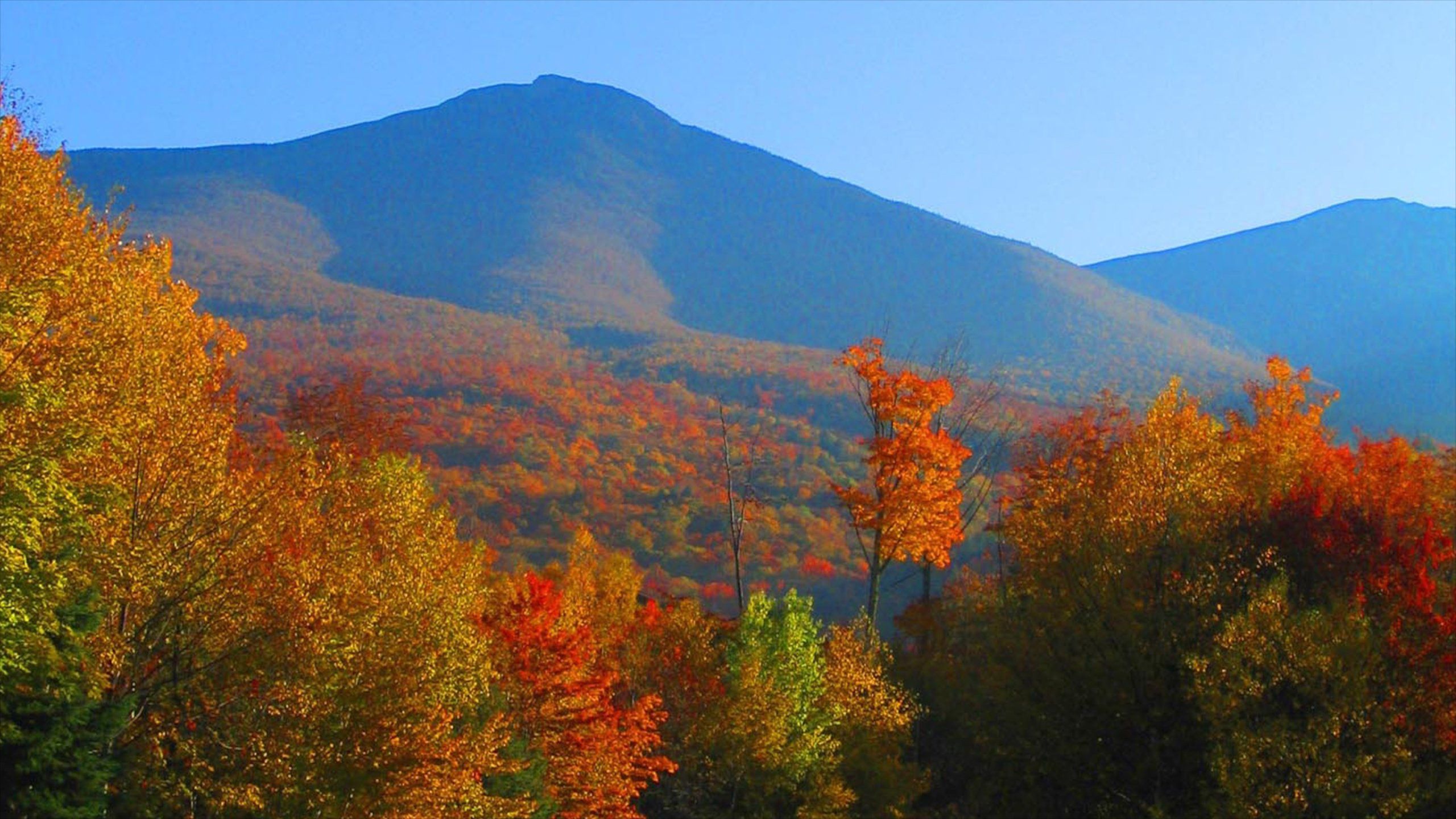 2560x1440 White Mountains National Forest. Year Round Spectacular Scenery
