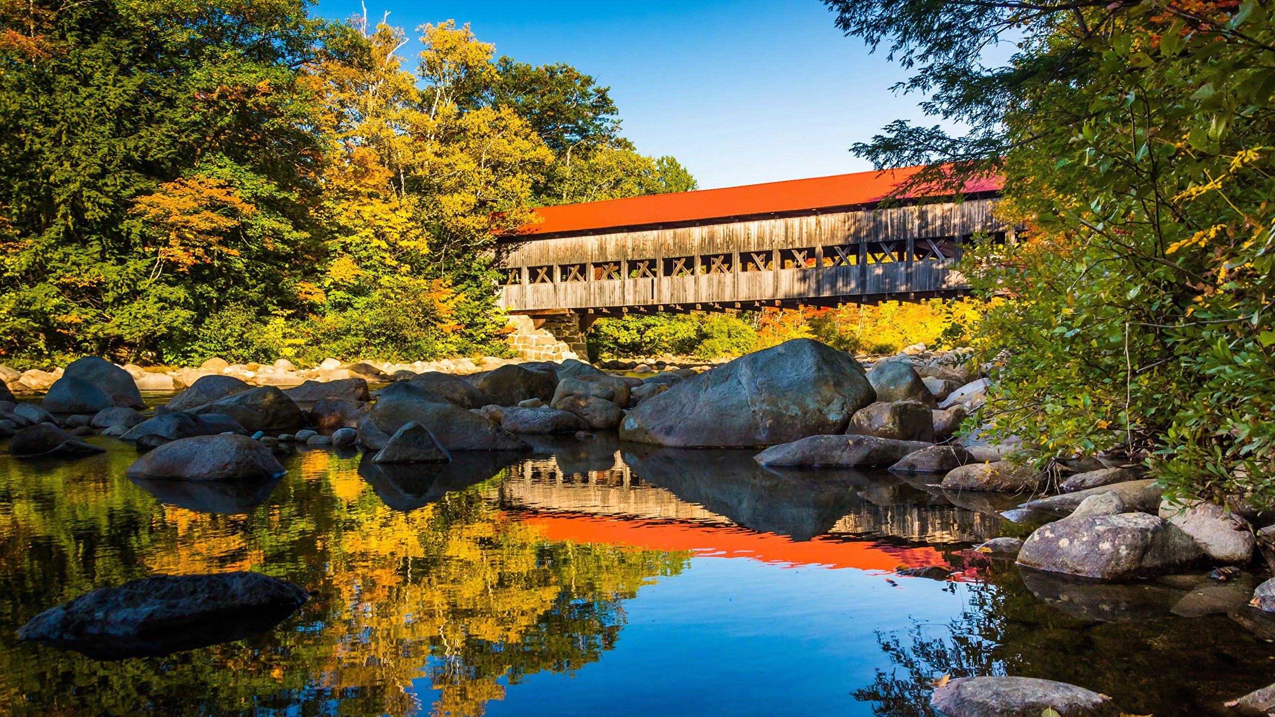 2560x1440 New Hampshire Nature Background Wallpaper 121021