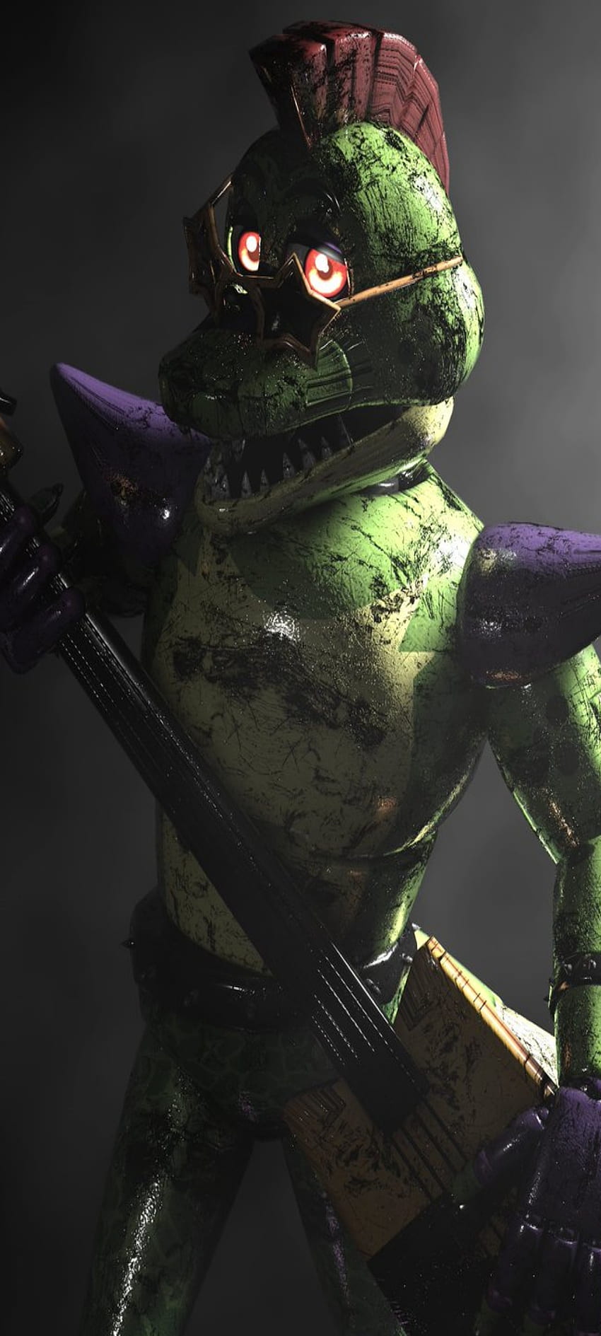 850x1889 Fnaf montgomery gator HD wallpaper