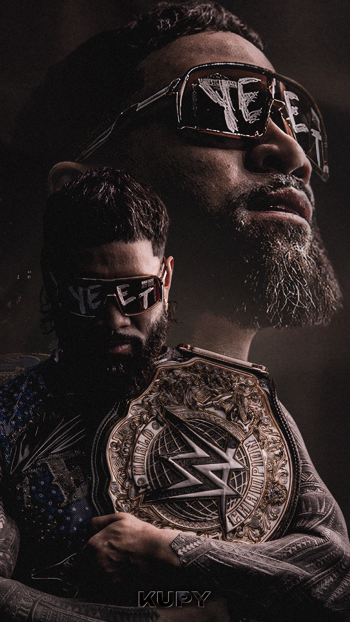 1216x2160 NEW Jey Uso World Heavyweight Champion