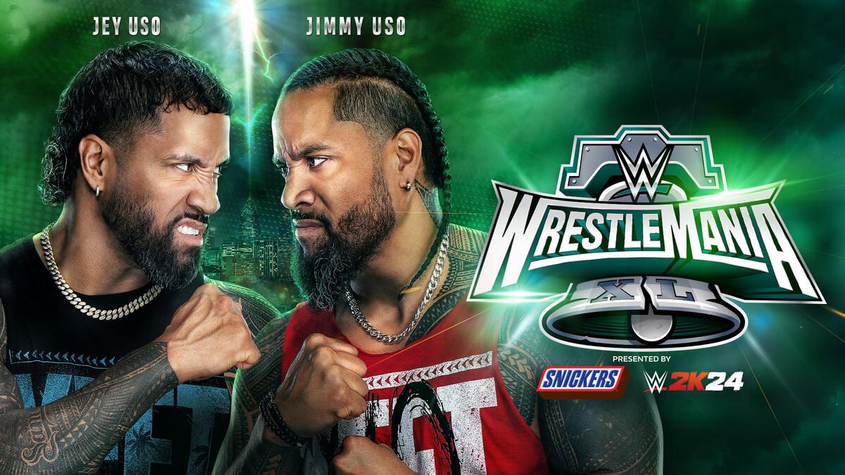 1200x675 Jey Uso vs. Jimmy Uso: WrestleMania XL Hype Package
