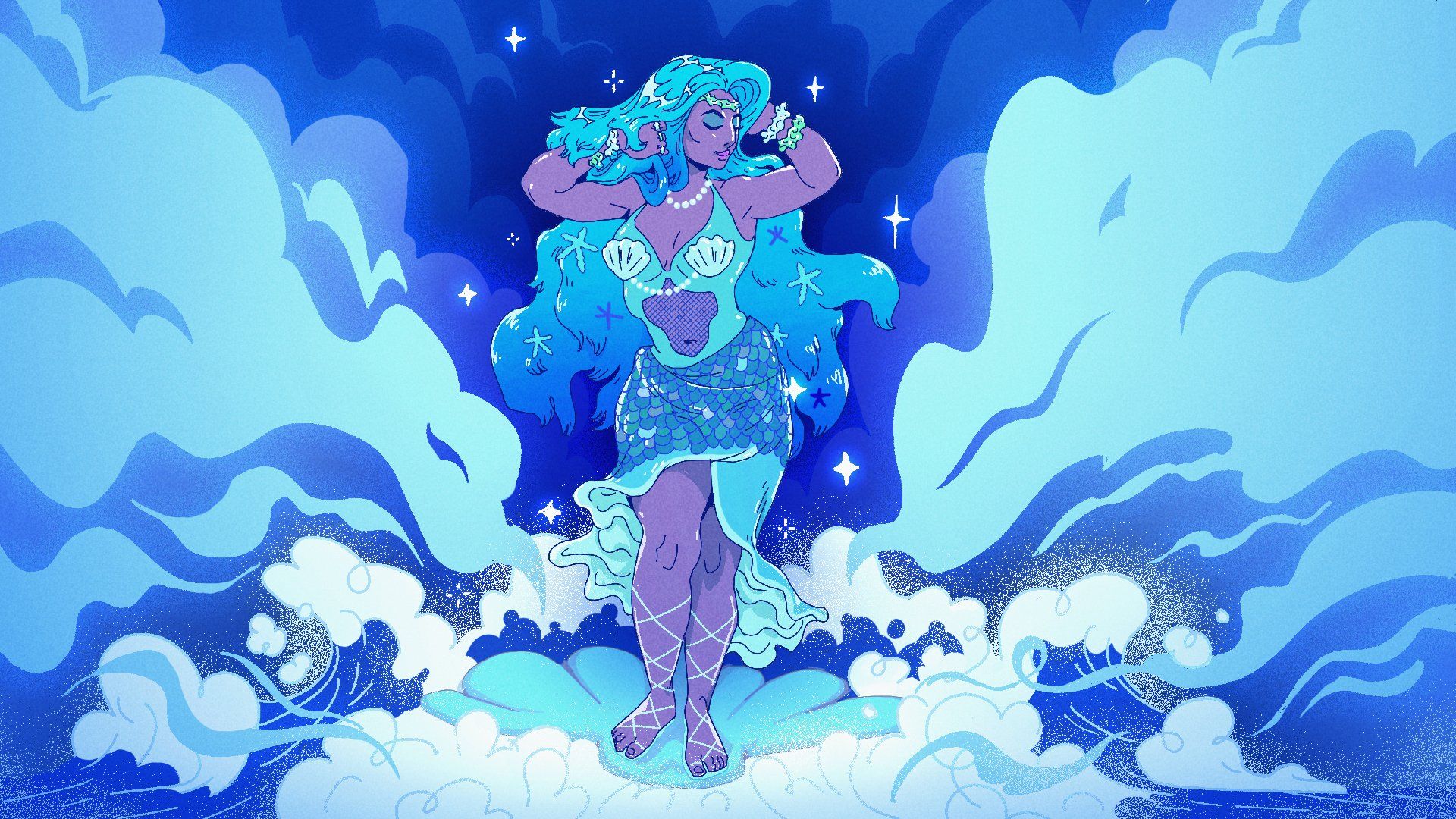 1920x1080 Mermaidcore is making waves this summer