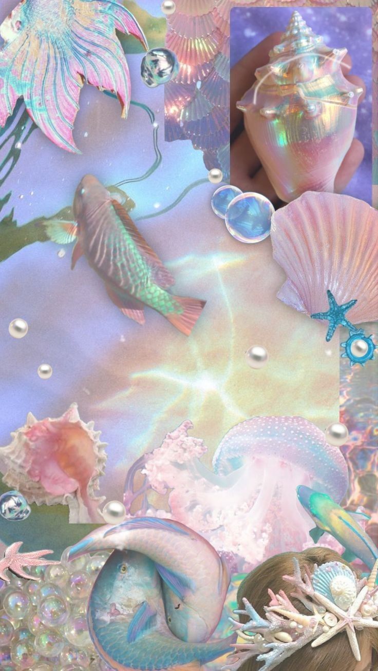 736x1308 Mermaid Aesthetic Wallpaper, HD Background