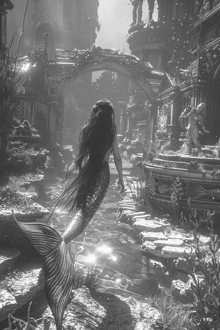 740x1110 Mermaidcore Aesthetics Photo Free High Quality Picture