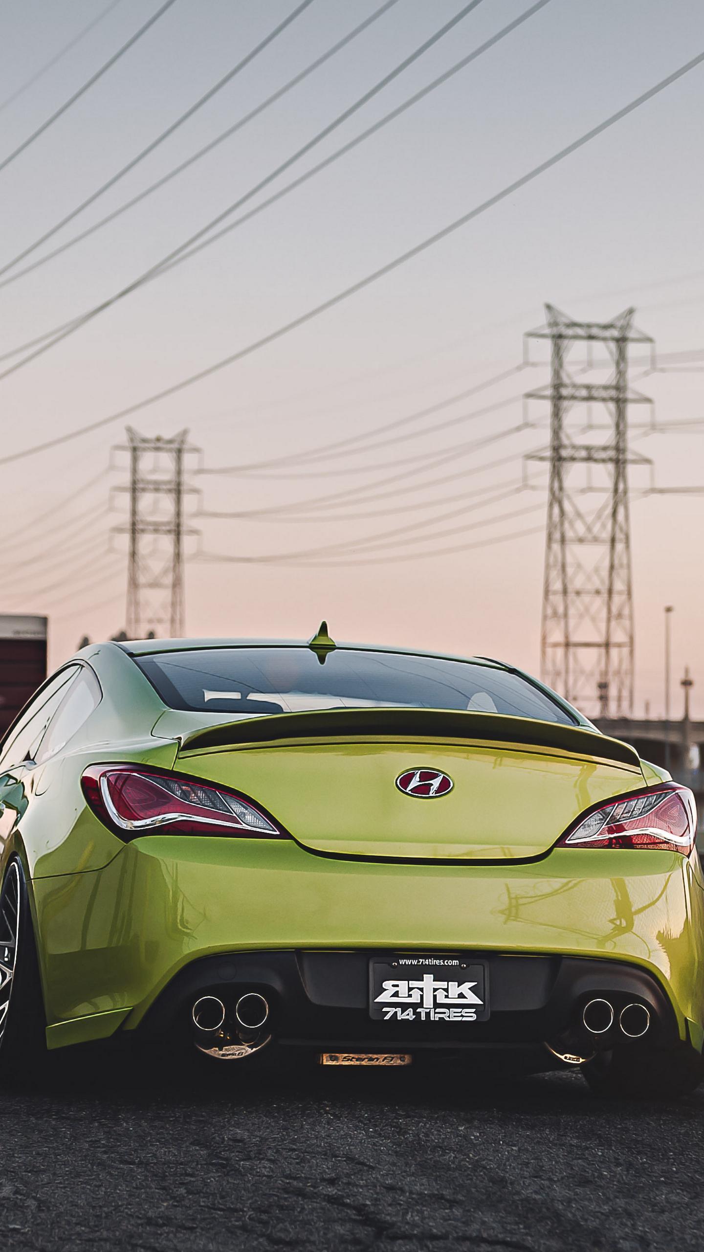 1440x2560 Hyundai Genesis Coupe iPhone Wallpaper