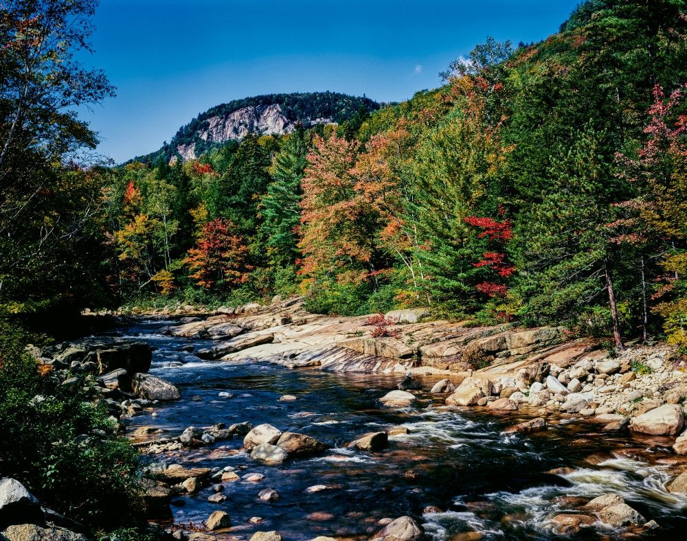 1000x788 View of the Swift River along Kancamagus Highway, White Mountain National Forest, New Hampshire, USA Poster Print by Panoramic Image # VARPPI167225