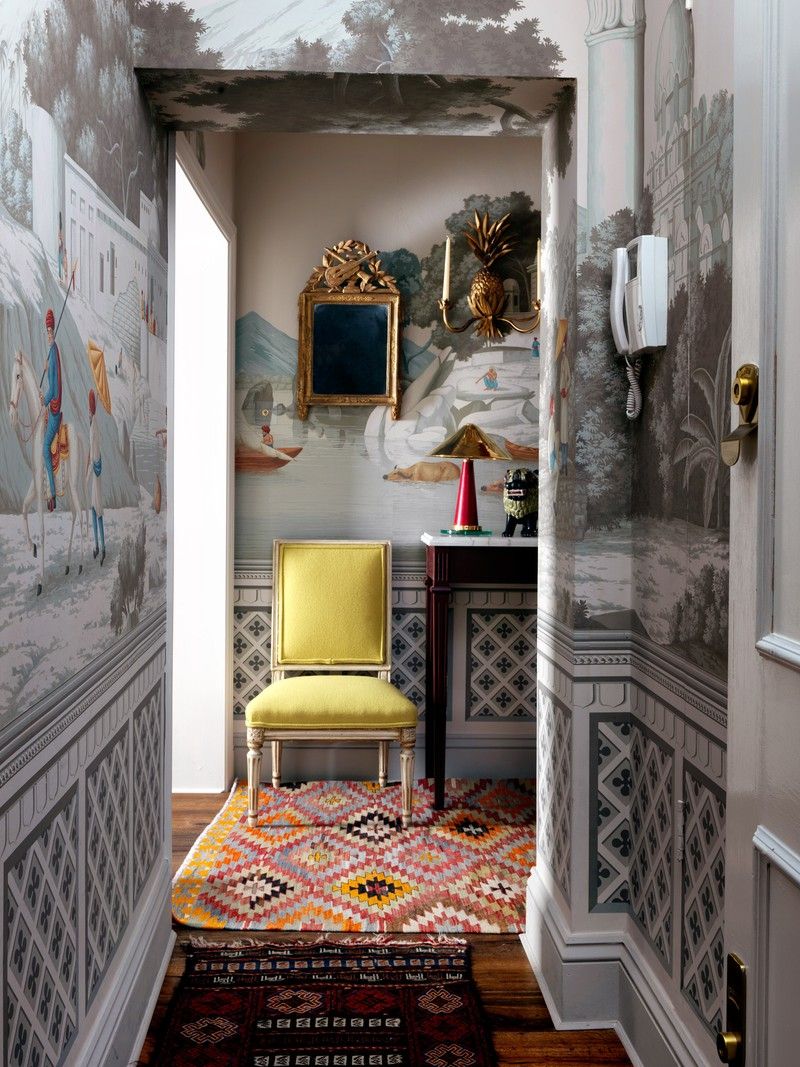 800x1067 Inside the de Gournay Sisters's London Apartment