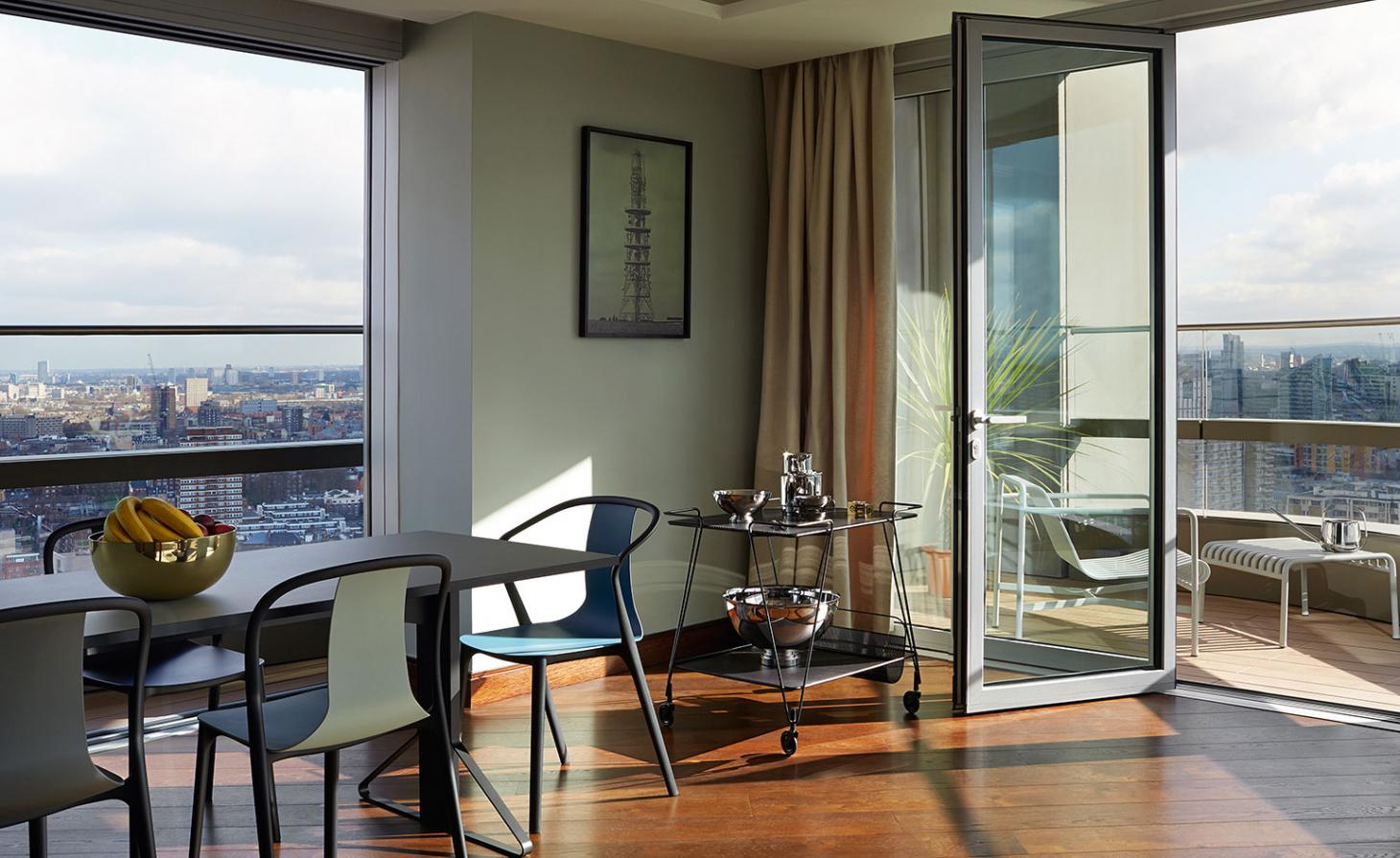 1460x895 Wallpaper* Composed Canaletto Tower apartment. Wallpaper*